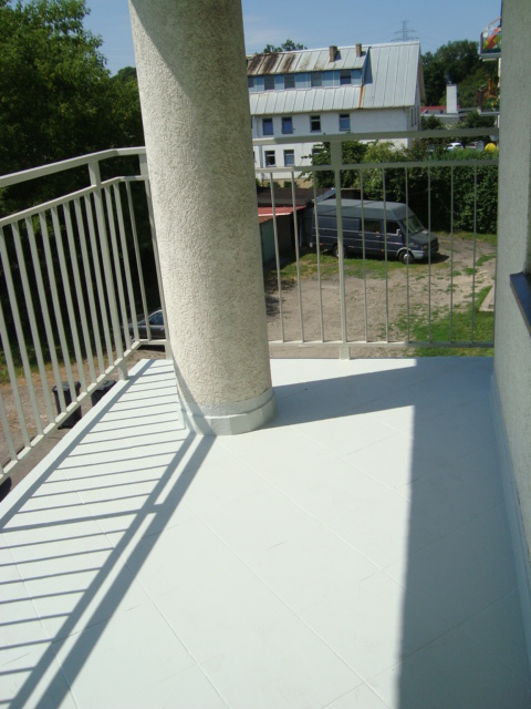 Uszczelnienie tarasu Izolacja Malowanie balkonu Dacfill Farba na taras balkon